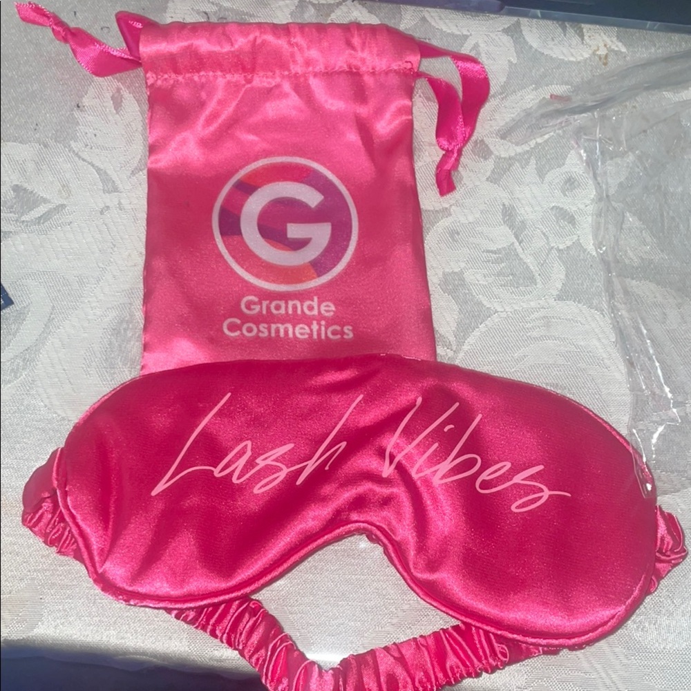 Grande Cosmetics Pink Satin Eye sleeping Mask